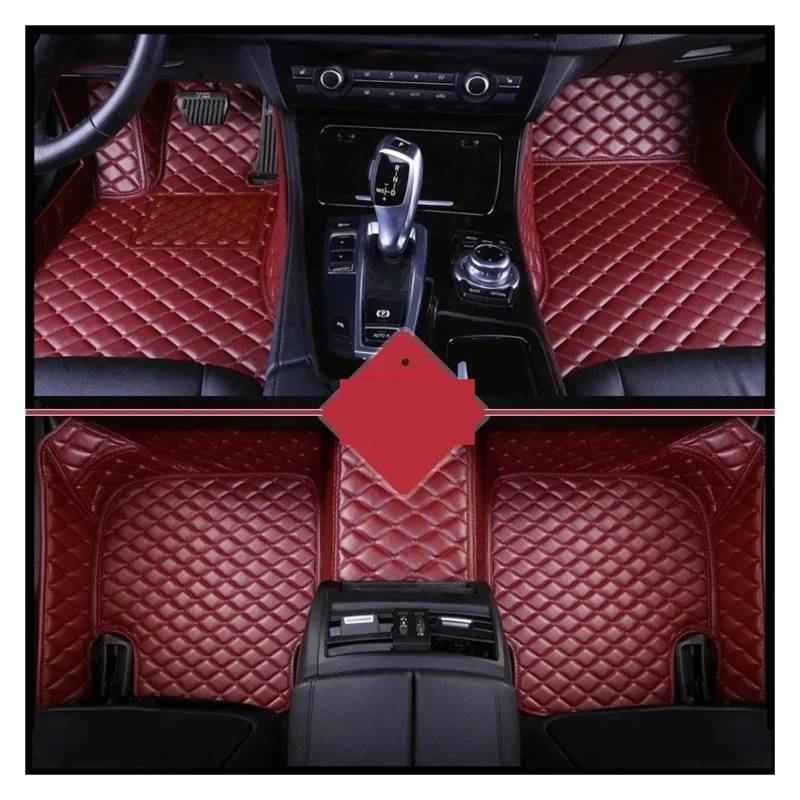 Autofußmatten Für Benz Für E-KLASSE W211 2002-2008 E200-E500 Auto Teppiche Fuß Coche Zubehör Auto Fußmatten Fußmatten Autoteppich(3pc Floor mats1) von Himwqfuh
