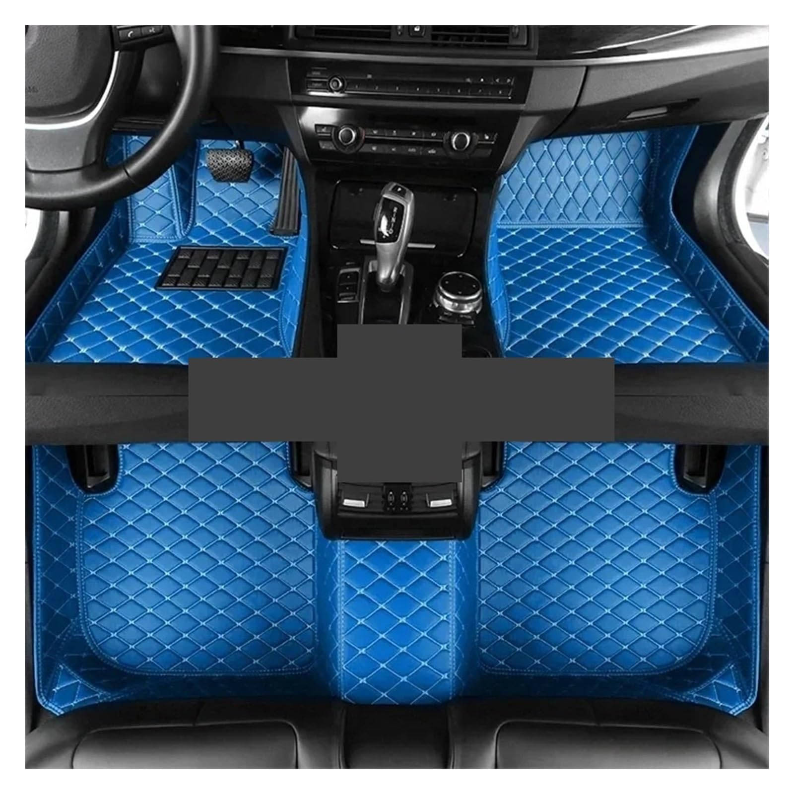 Autofußmatten Für Benz Für E-KLASSE W211 2002-2008 E200-E500 Auto Teppiche Fuß Coche Zubehör Auto Fußmatten Fußmatten Autoteppich(3pc Floor mats4) von Himwqfuh