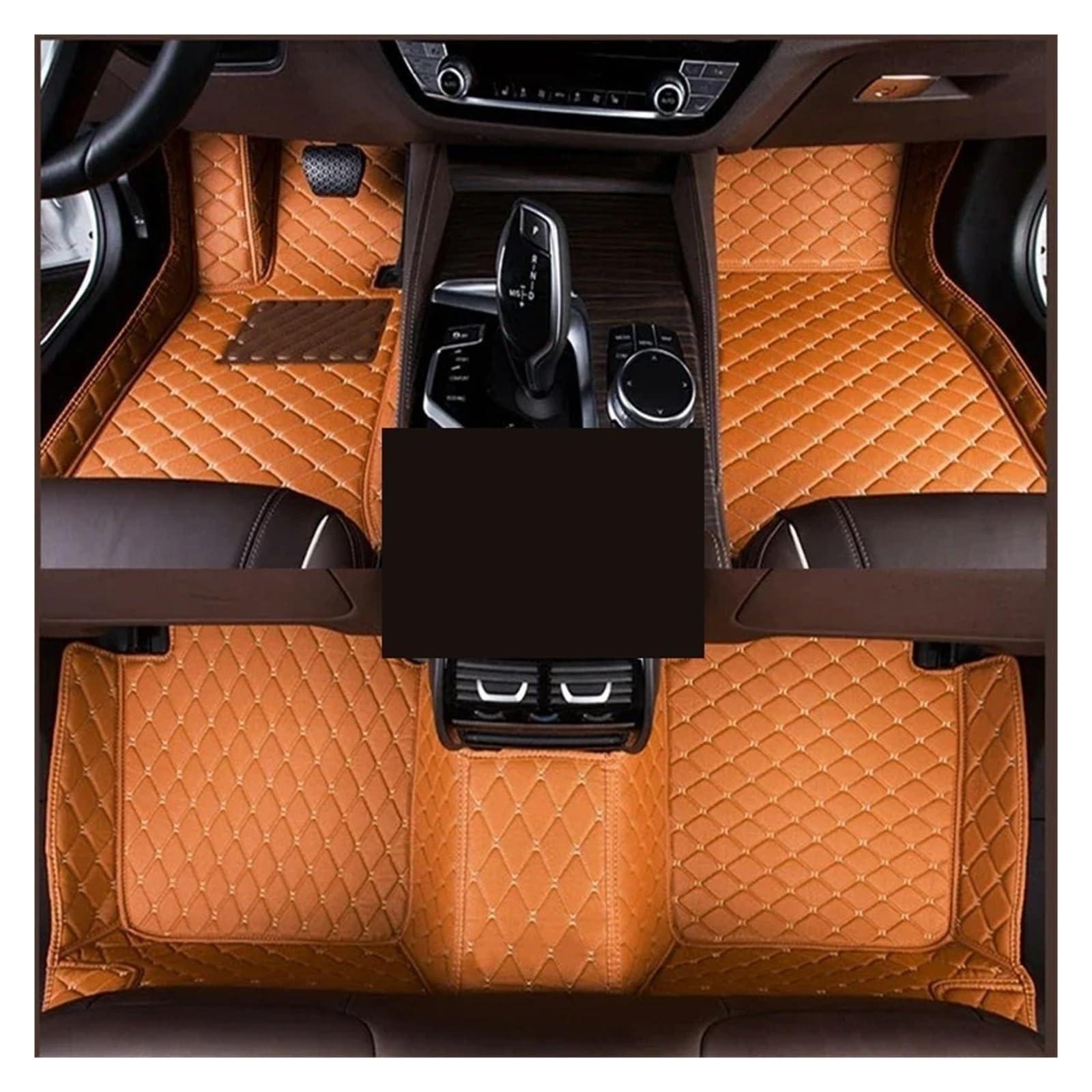 Autofußmatten Für Hyundai Für Elantra I35 Für Avante 2000-2005 Auto Teppiche Fuß Coche Zubehör Auto Fußmatten Fußmatten Autoteppich(Brown) von Himwqfuh