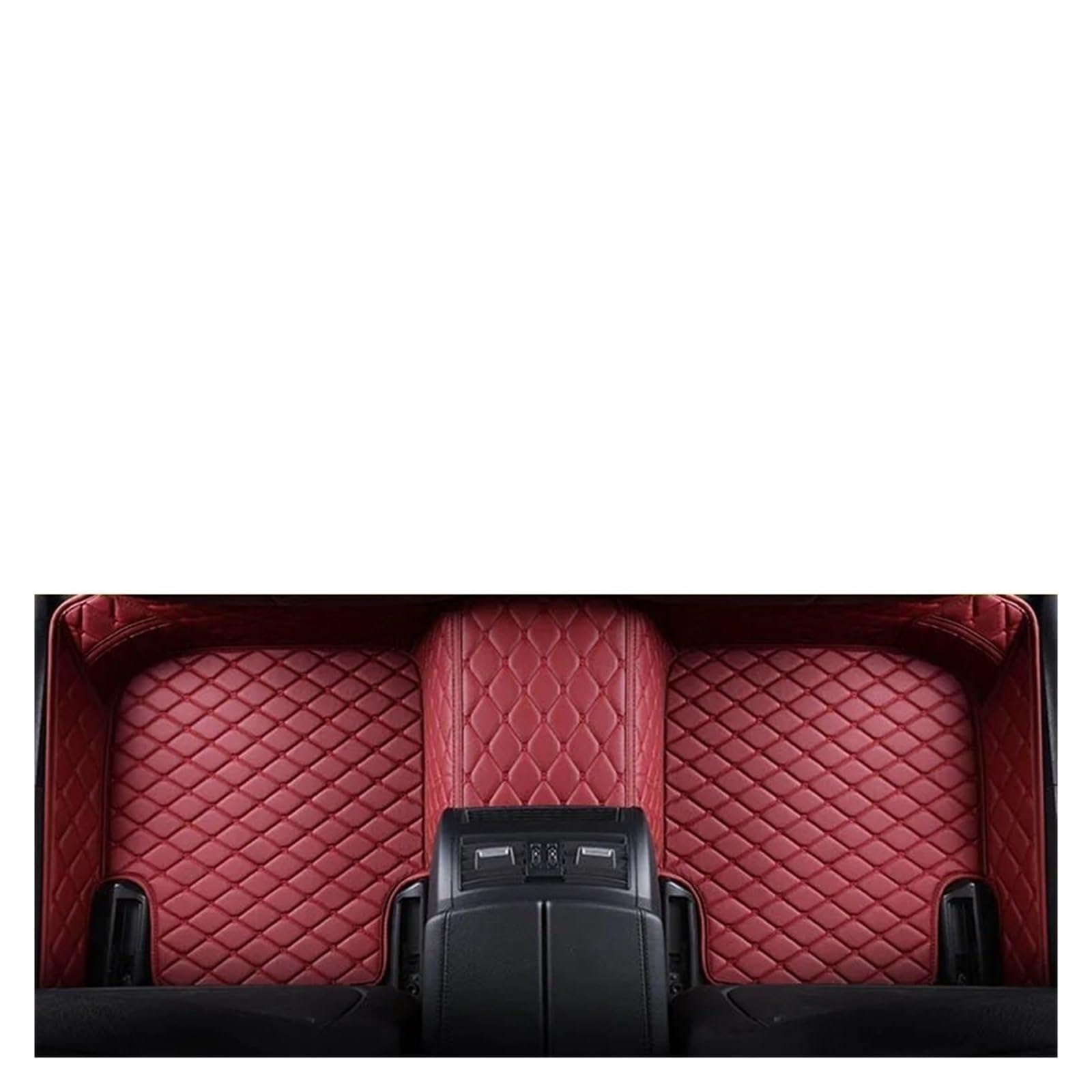 Autofußmatten Für Isuzu Für D-MAX 2023 Für DMAX Auto Teppiche Fuß Coche Zubehör Auto Fußmatten Fußmatten Autoteppich(Wine red) von Himwqfuh