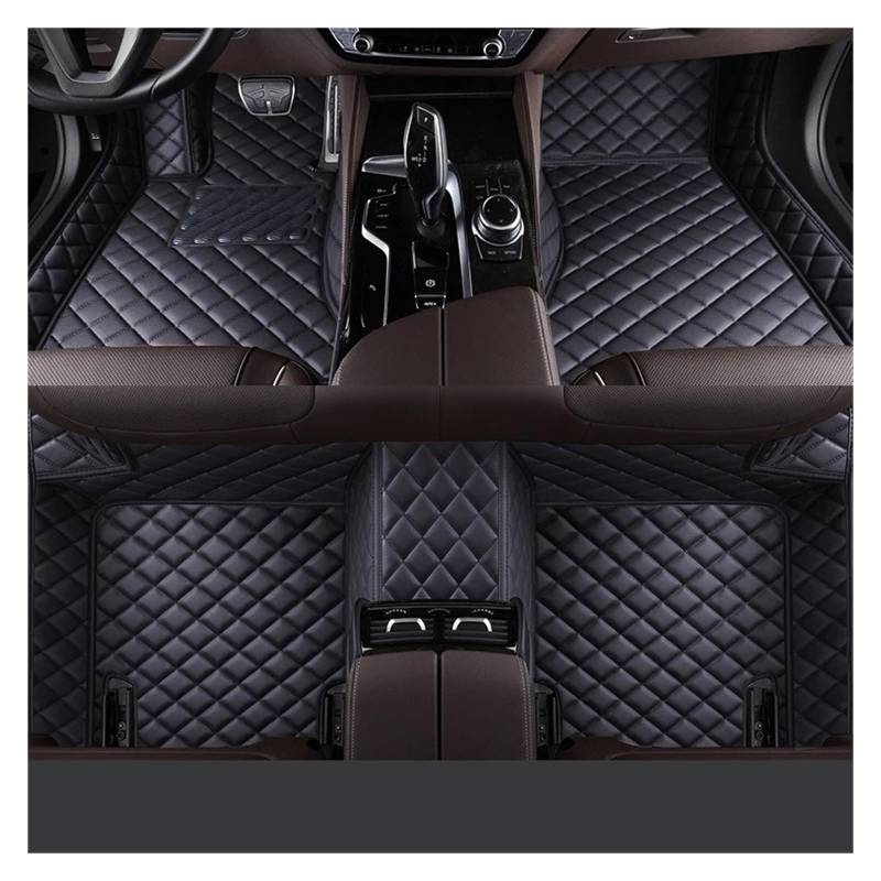 Autofußmatten Für MINI Alle Modelle Für ONE R52 Für Cooper R56 Für Paceman Für Clubman Für Countryman Innenausstattung Auto-Fußmatten Fußmatten Autoteppich(All Black) von Himwqfuh