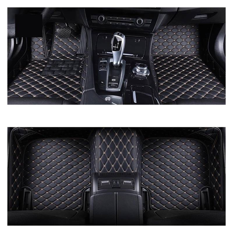 Autofußmatten Für Mitsubishi Für Pajero V73 V77 1998-2006 Auto Teppiche Fuß Coche Zubehör Auto Fußmatten Fußmatten Autoteppich(Gray) von Himwqfuh
