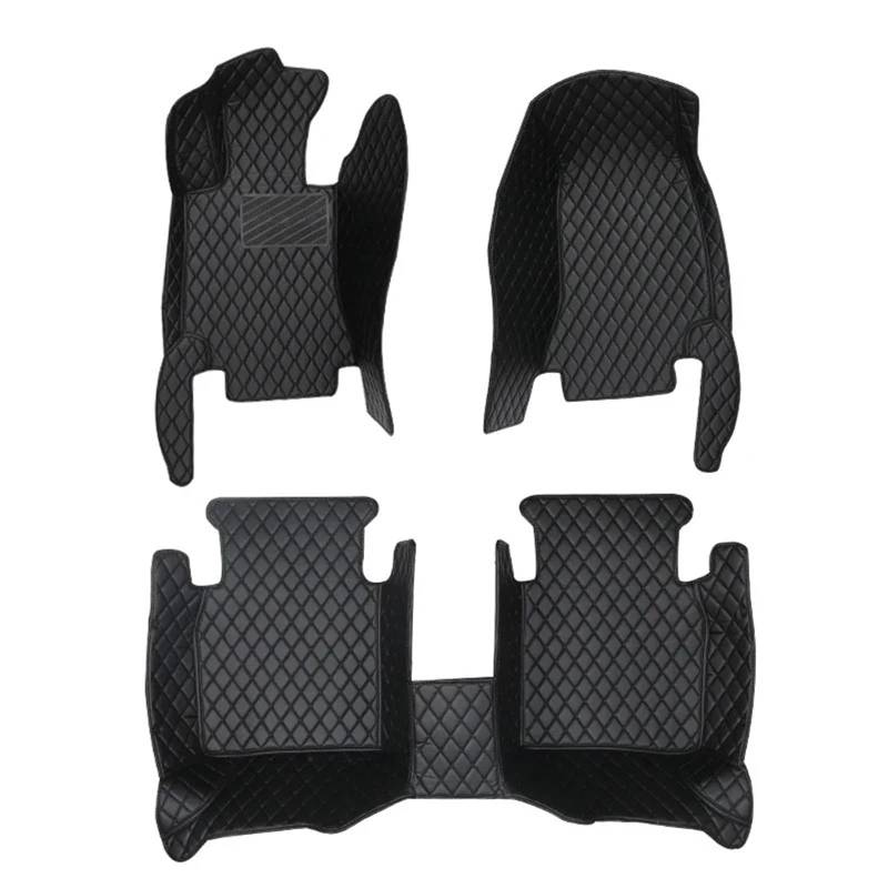 Autofußmatten Für Opel Für Zafira B A05 2005~2014 5-Sitzer-Auto-Bodenmatte Accesorios para Auto Tapis De Sol Auto-Fußmatten Boden Auto-Auto-Fußmatten Fußmatten Autoteppich(3PC Set-Black,Right Hand d von Himwqfuh