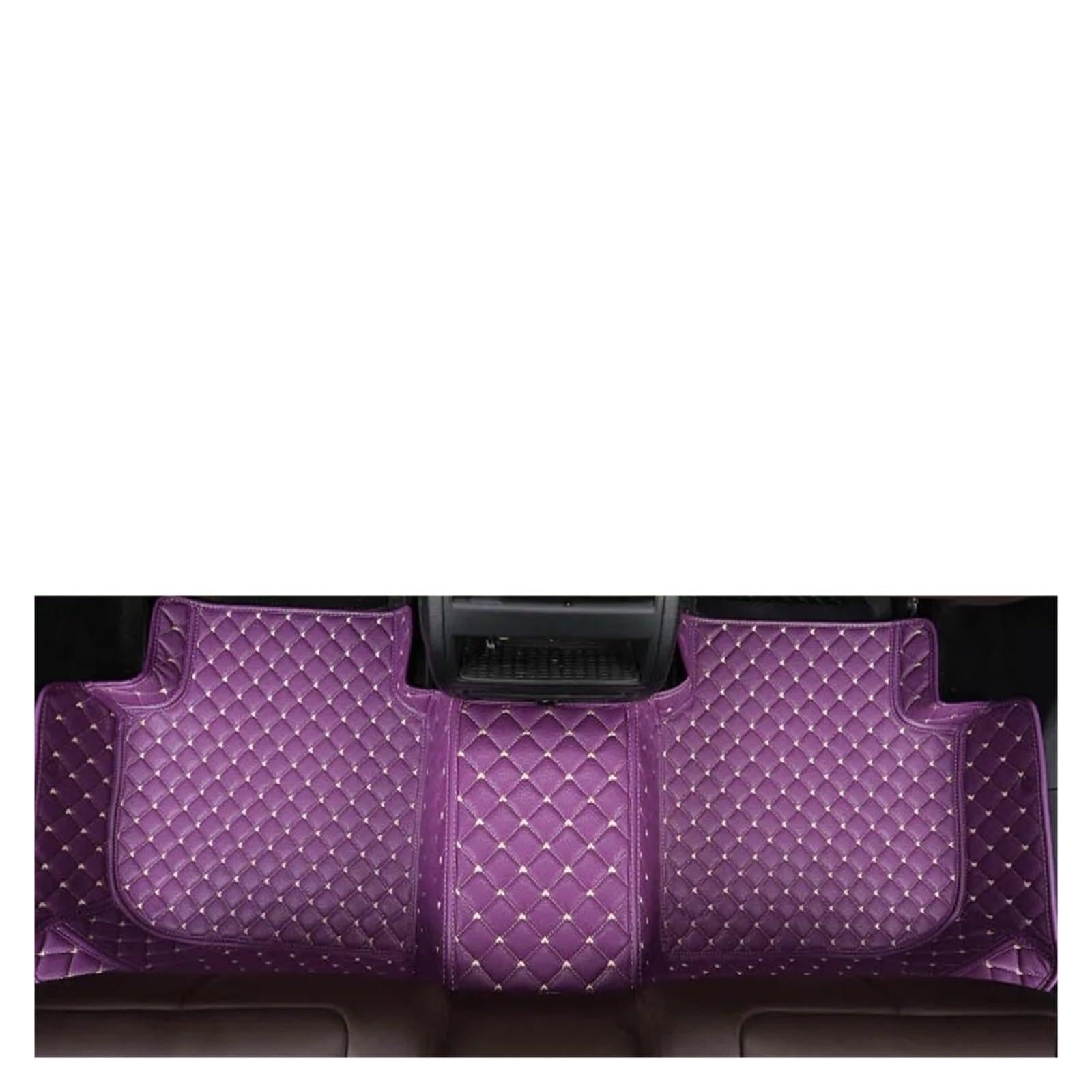 Autofußmatten Für VW CC 2008-2017 Auto Teppiche Fuß Coche Zubehör Auto Fußmatten Fußmatten Autoteppich(Purple) von Himwqfuh
