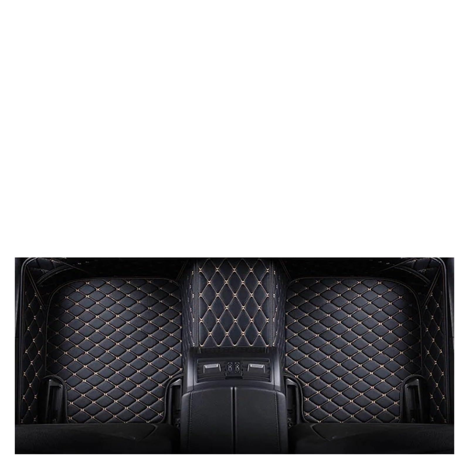 Autofußmatten Für X3 E83 2003-2010 Auto Teppiche Fuß Coche Zubehör Auto Fußmatten Fußmatten Autoteppich(Black Beige) von Himwqfuh