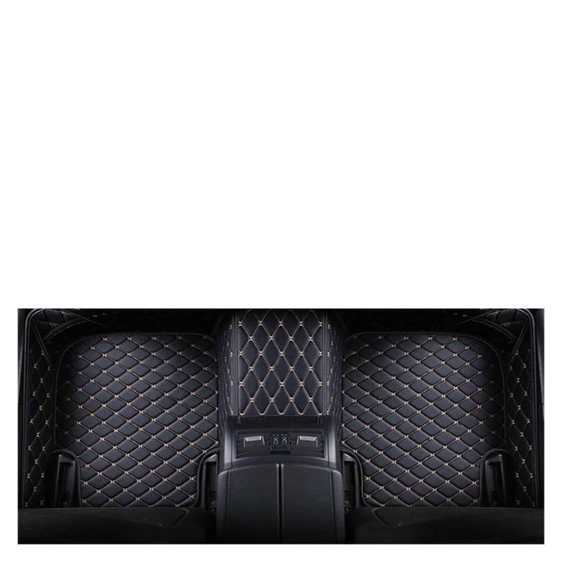 Autofußmatten Für X3 E83 2003-2010 Auto Teppiche Fuß Coche Zubehör Auto Fußmatten Fußmatten Autoteppich(Black Beige) von Himwqfuh