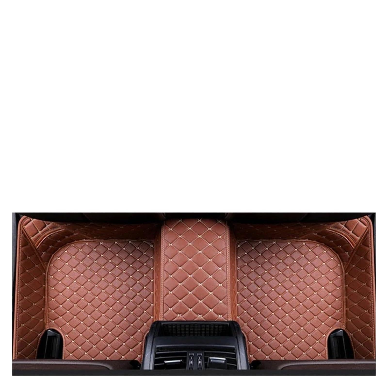 Autofußmatten Für X3 E83 2003-2010 Auto Teppiche Fuß Coche Zubehör Auto Fußmatten Fußmatten Autoteppich(Brown) von Himwqfuh