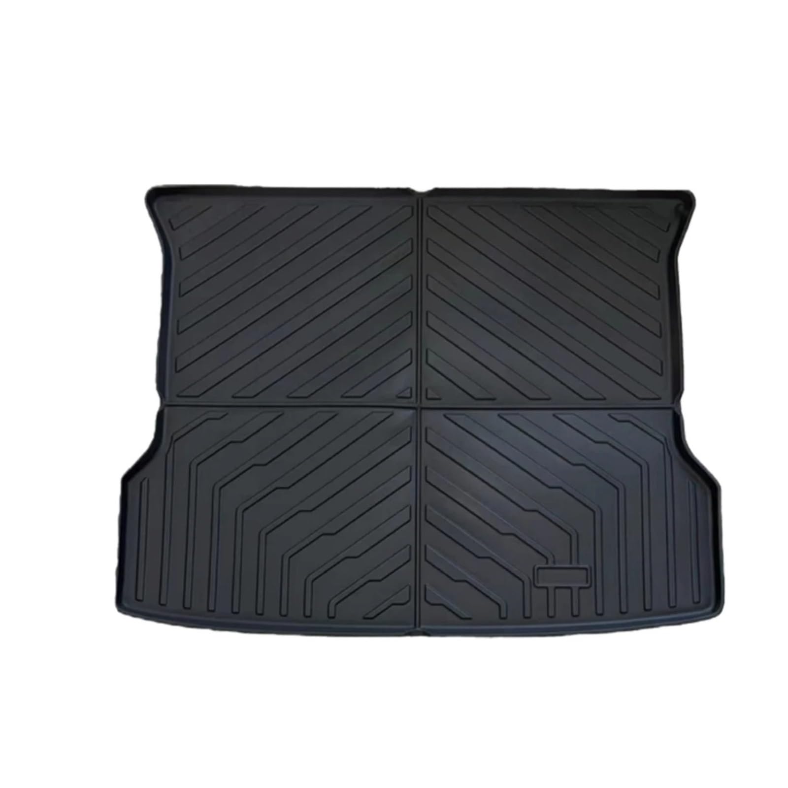 Autofußmatten Für Xpeng G6 Auto-Fußmatten Und Kofferraumwanne TPE 3D Für Xiaopeng Fußmatte Wasserdicht Geruchlos Tablett-Set Schwarz Fußmatten Autoteppich(1PC Trunk Mat) von Himwqfuh