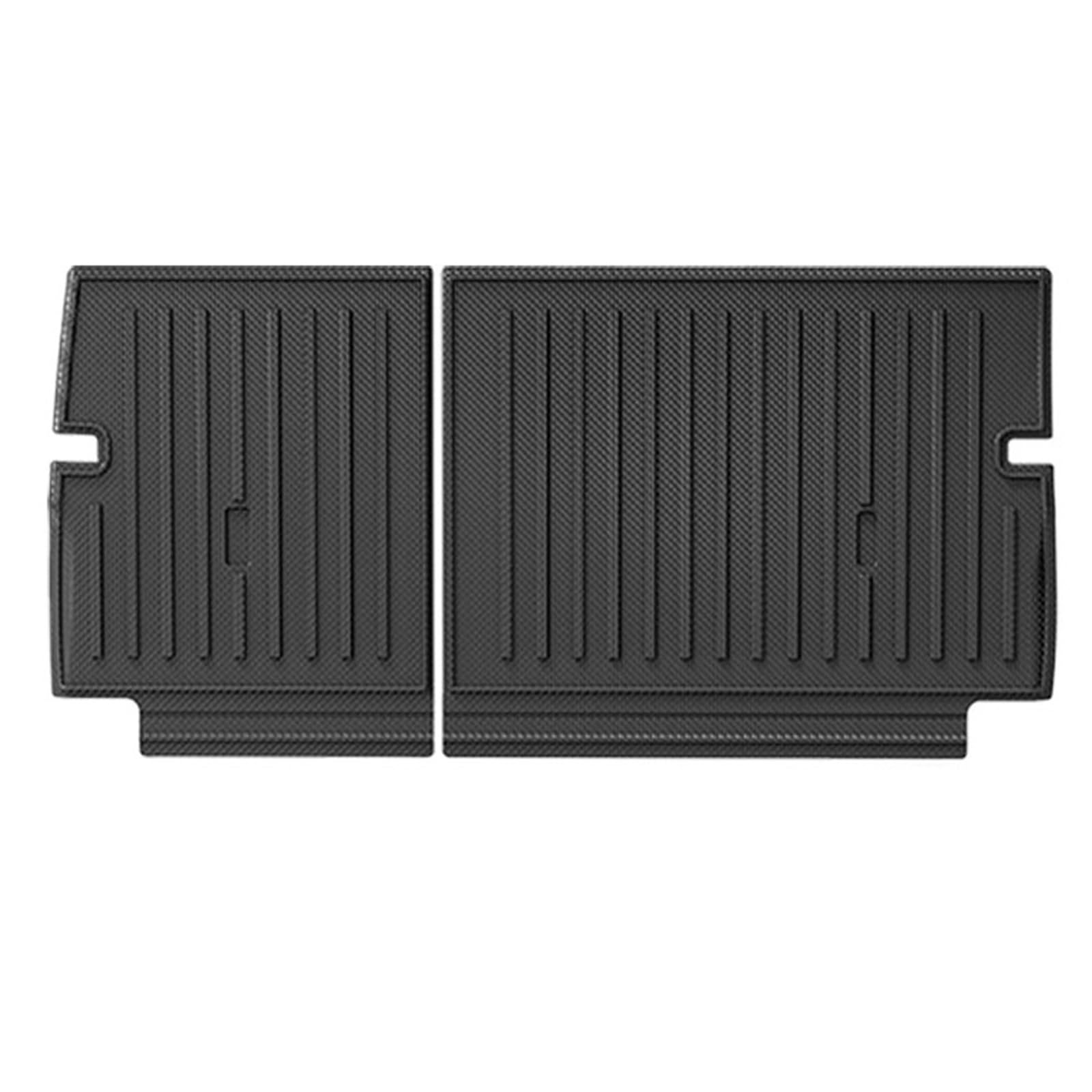 Autofußmatten Für Xpeng G9 2022-2025 TPE-Fußmatten Und Cargo-Liner Allwetter-Bodenmatten Kofferraummatte TPE Strapazierfähig Wasserdicht Fußmatten Autoteppich(2PCS Backrest) von Himwqfuh