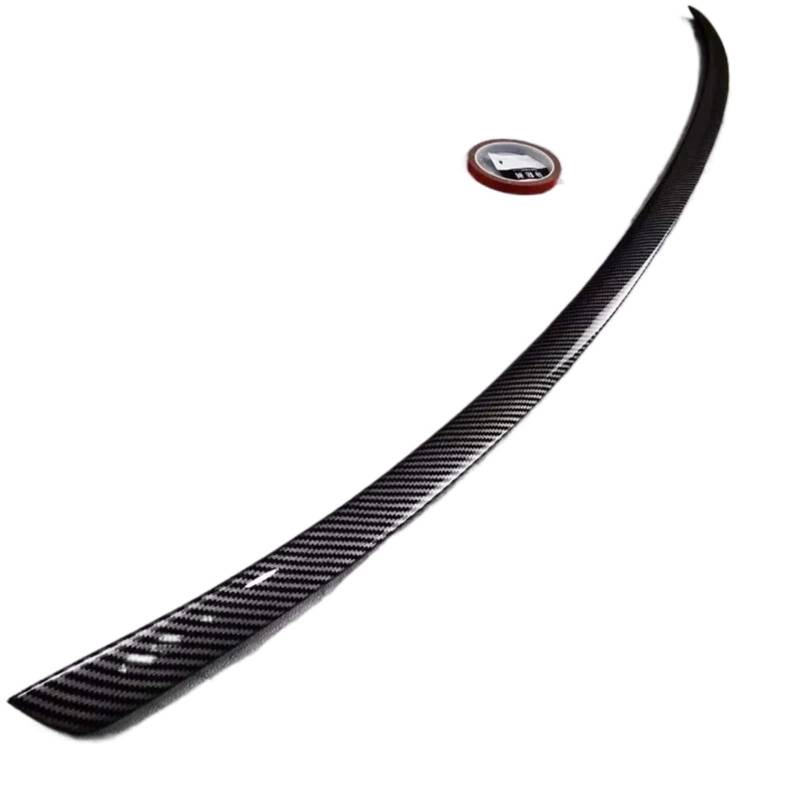 Heckspoiler Für 5 Series I5 G60 G68 520i 520d 530i 530e 540i I5 I5 M60 2023-2025 Hinten Trunk-Boot Kappe Spoiler Flügel Auto Körper Kit Tuning Heckspoiler Lippe(Carbon Look) von Himwqfuh