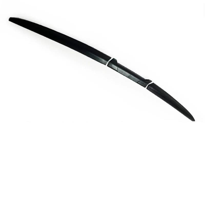 Heckspoiler Universal Auto Spoiler Auto Frei Perforiert Center Wing Trunk Spoiler Wing Trunk Dekoration Wind Wing Racing Spoiler Heckspoiler Lippe(138CM-black) von Himwqfuh