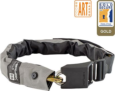 Hiplok Gold Superbright, Kettenschloss - Grau/Schwarz Hiplok Gold Superbright, Kettenschloss - Grau/Schwarz von Hiplok
