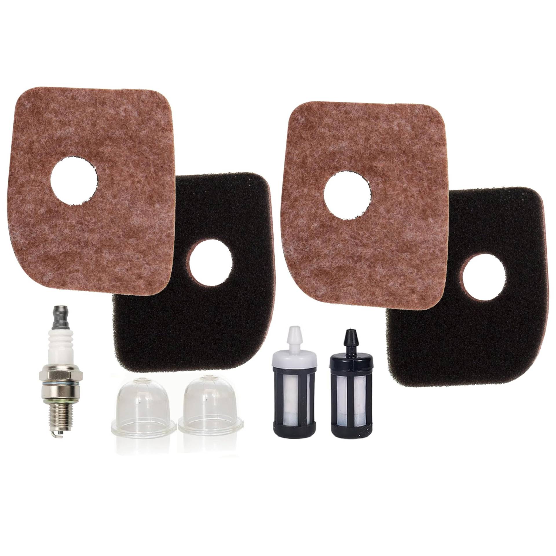 Hippotech BG56C 4241 120 1800 Luftfilter für STHIL BG56 BG66 BG86 G86CE BG86Z BG86CEZ SH56 SH86 Laubbläser mit Kraftstofffilter Zündkerzen-Set Hippotech BG56C 4241 120 1800 Luftfilter für STHIL BG56 BG66 BG86 G86CE BG86Z BG86CEZ SH56 SH86 Laubbläser mit Kraftstofffilter Zündkerzen-Set von Hippotech