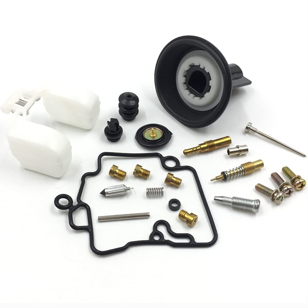 Hippotech Vergaser Reparatursatz Ersatz für Kei&hin KT CVK 24 Mit Beschleunigungspumpe Mit 4-mm-Gewinde-Hauptdüse Hippotech Vergaser Reparatursatz Ersatz für Kei&hin KT CVK 24 Mit Beschleunigungspumpe Mit 4-mm-Gewinde-Hauptdüse von Hippotech