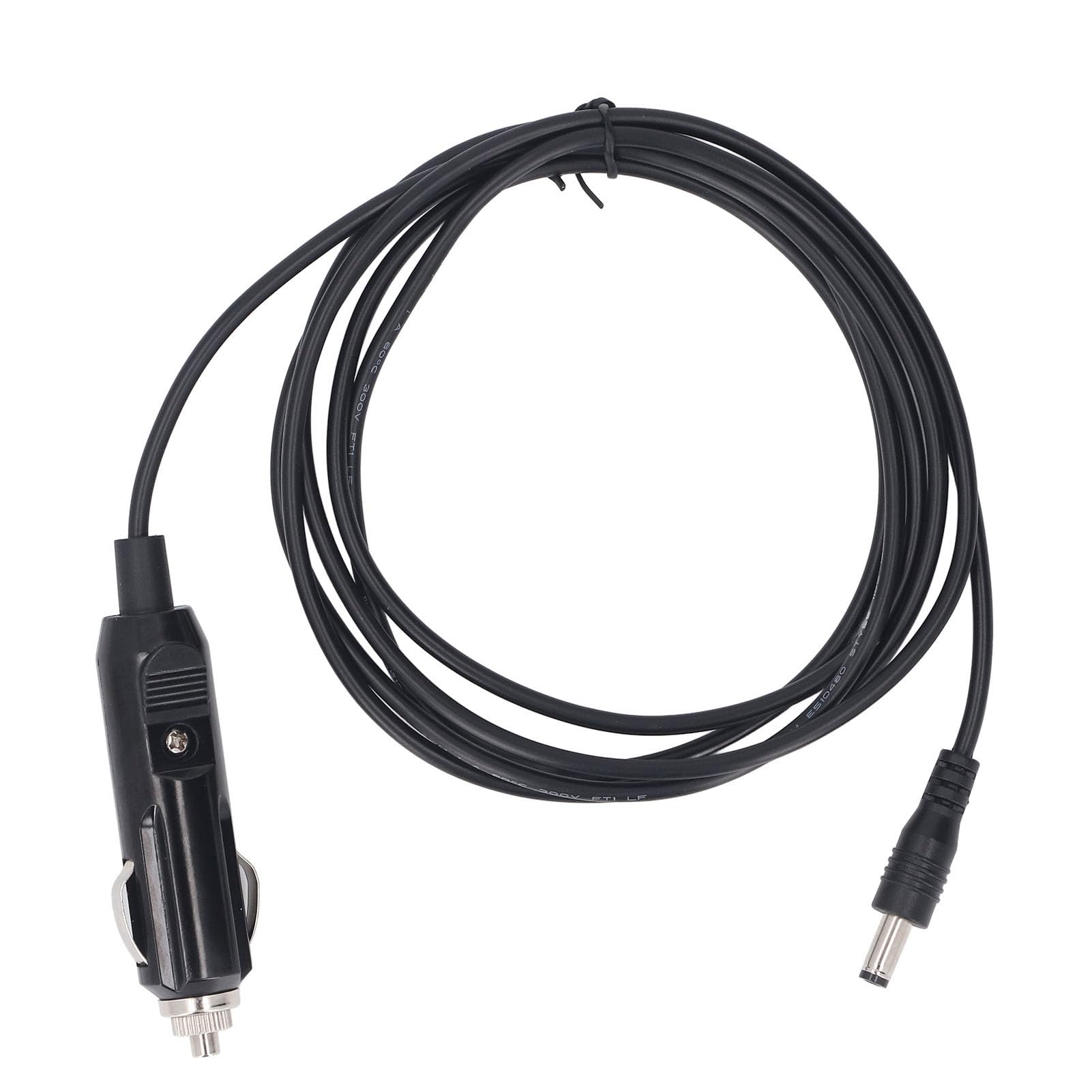 18AWG Rechteckiger Satelliten -DC -Stromkabel (5 M/16,5 Fuß) - IP68 Wasserdichtungsauto Zigarre Hellere Ladekabel für Mini -Satellitenschale, Hochleistungskupfer -Ersatzkabel von Hiraith