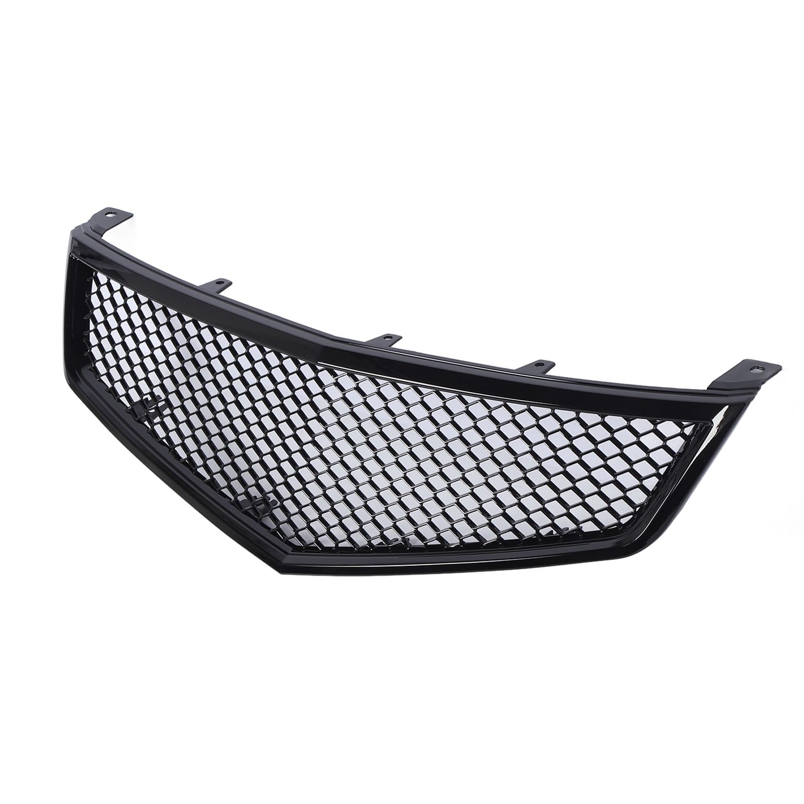 Gloss Black ABS Mesh Front Stoßstangenkühler für 2006-2008 TSX - Sporty Obere Kühlergrillabdeckung mit Verbessertem Schutz, Direkter Anpassungsinstallation, OEM -Style -Ersatz von Hiraith