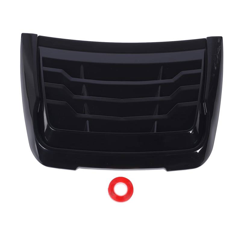 Gloss Black Bonnet Air Intake Vent Scoop für XLT/XLS/XL (2015-2022) | ABS -Wärme -Abdeckungsabdeckung | Einfache No-Mod-Installation mit Klebeband von Hiraith