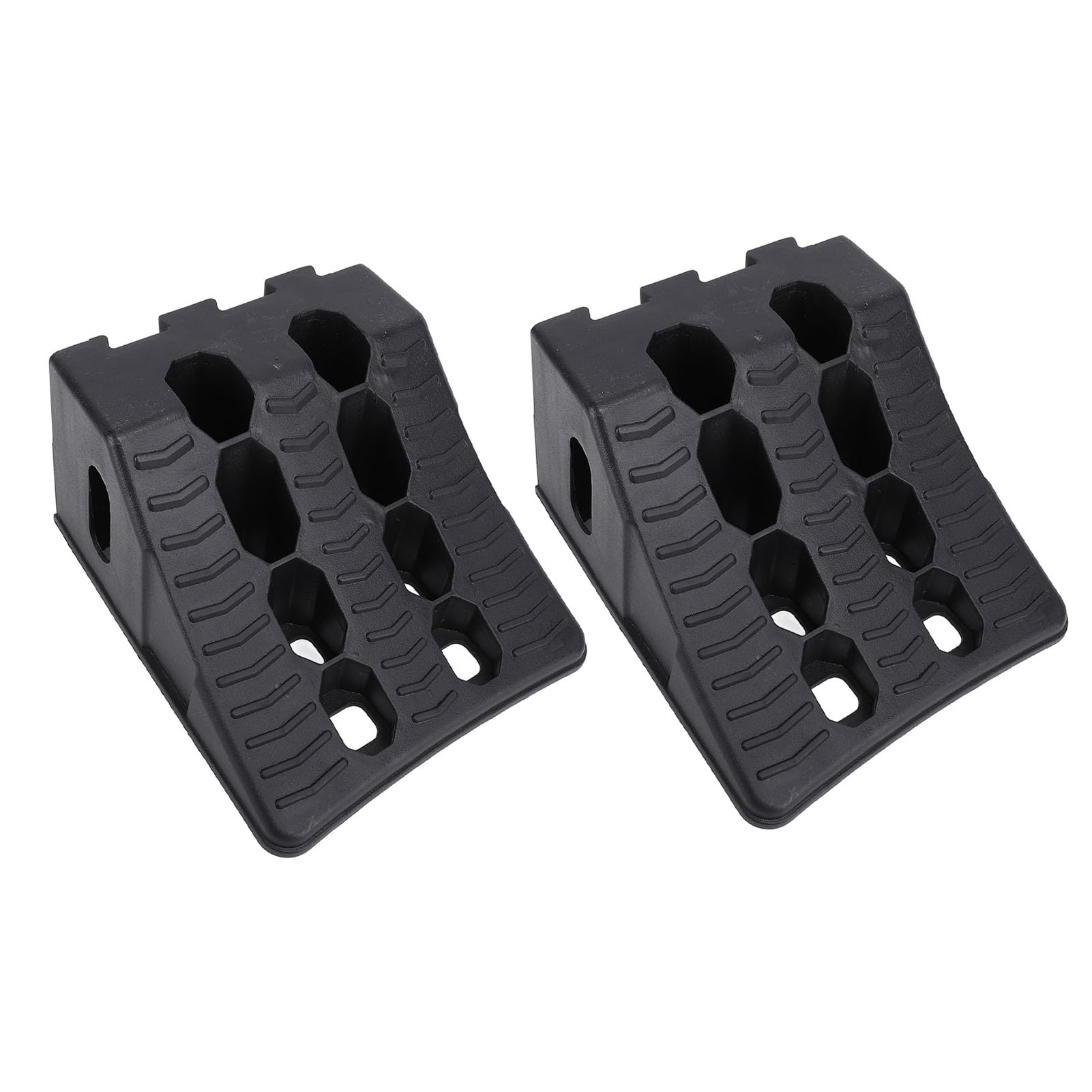 Hiraith 2pcs Heavy Duty HDPE -Radlads für RV/Anhänger/LKW - Anti -Rutsch -Radkeile 8.9x7.1x4,7 Zoll, Wetterfeste und Hohe Stabilität mit Griffloch für den Einfachen Transport Hiraith 2pcs Heavy Duty HDPE -Radlads für RV/Anhänger/LKW - Anti -Rutsch -Radkeile 8.9x7.1x4,7 Zoll, Wetterfeste und Hohe Stabilität mit Griffloch für den Einfachen Transport von Hiraith