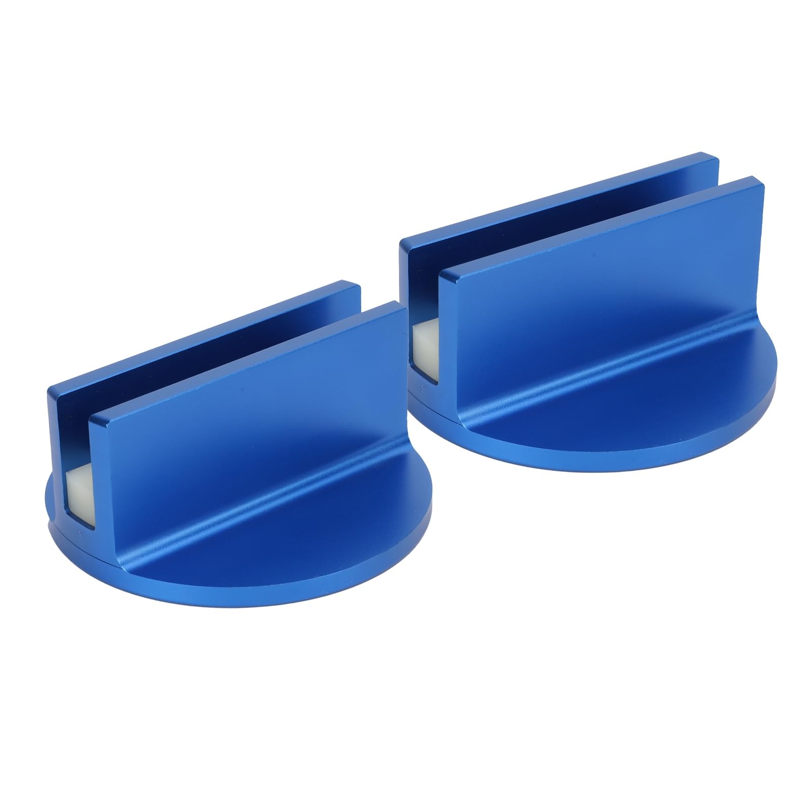 Magnetischer Wagenheber-Pad-Adapter aus Aluminium, Starke Saugkraft, Hohe Abriebfestigkeit, Geriffeltes Design für Stabilität, Blau, Quetschschweiß-Wagenheber-Adapter für die Magnetischer Wagenheber-Pad-Adapter aus Aluminium, Starke Saugkraft, Hohe Abriebfestigkeit, Geriffeltes Design für Stabilität, Blau, Quetschschweiß-Wagenheber-Adapter für die von Hiraith