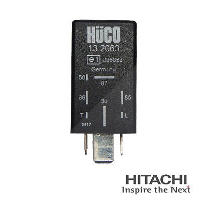 Hitachi Relais, Glühanlage [Hersteller-Nr. 2502063] für Audi, VW von Hitachi