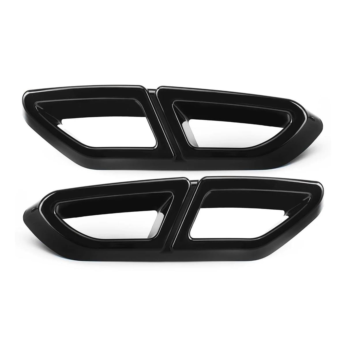 Endrohrblenden Blende 2PCS Für Passat Für B8 Für Rleitung Für Variante 2016-2019 Auto Schwanz Dekor Rahmen Körper Kits Schalldämpfer Auspuffrohr Schwanz Abdeckung Trim(Type a) von Hjiaodq
