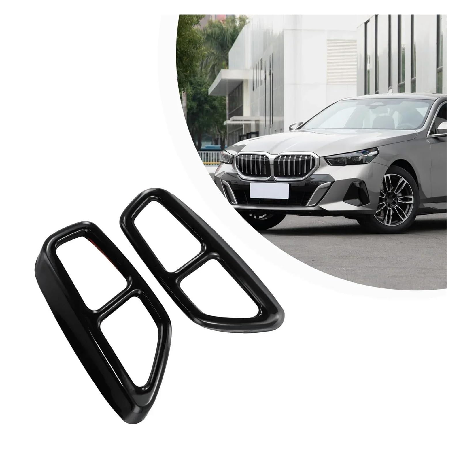 Endrohrblenden Blende Für 5 Serie Für G30 Für G31 18-22 Auto Dekorative Abdeckung Endrohr Abdeckung Trim Auspuff MufflerPipe Helle Endrohrblenden Blende Für 5 Serie Für G30 Für G31 18-22 Auto Dekorative Abdeckung Endrohr Abdeckung Trim Auspuff MufflerPipe Helle von Hjiaodq