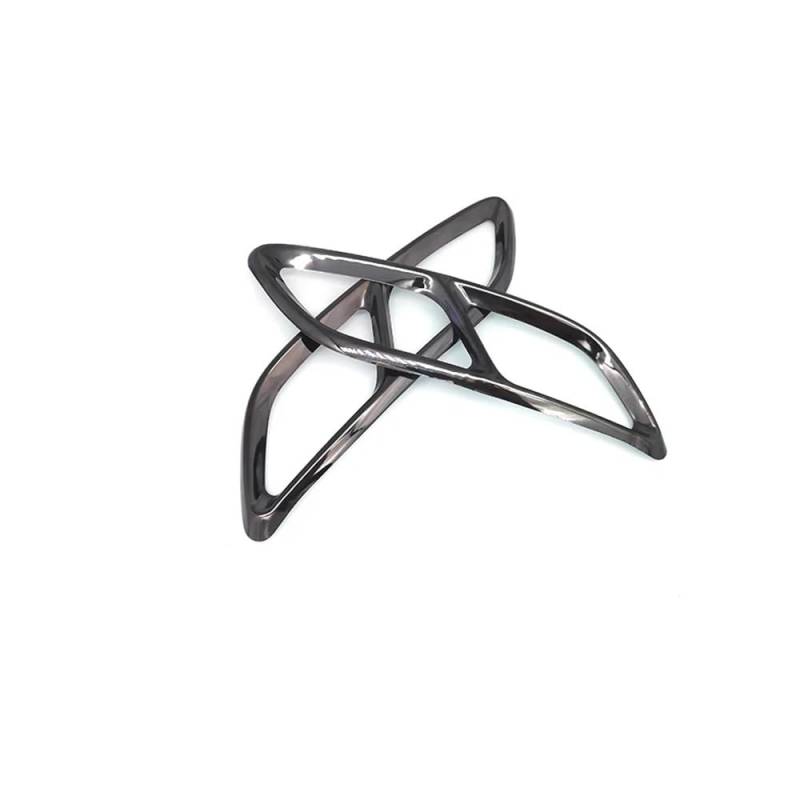 Endrohrblenden Blende Für A3 2021 2022 Auto Endrohr Trim Abdeckung Auto Schalldämpfer Auspuffrohr Dekorative Rahmen Aufkleber Auto Zubehör(Type a) von Hjiaodq