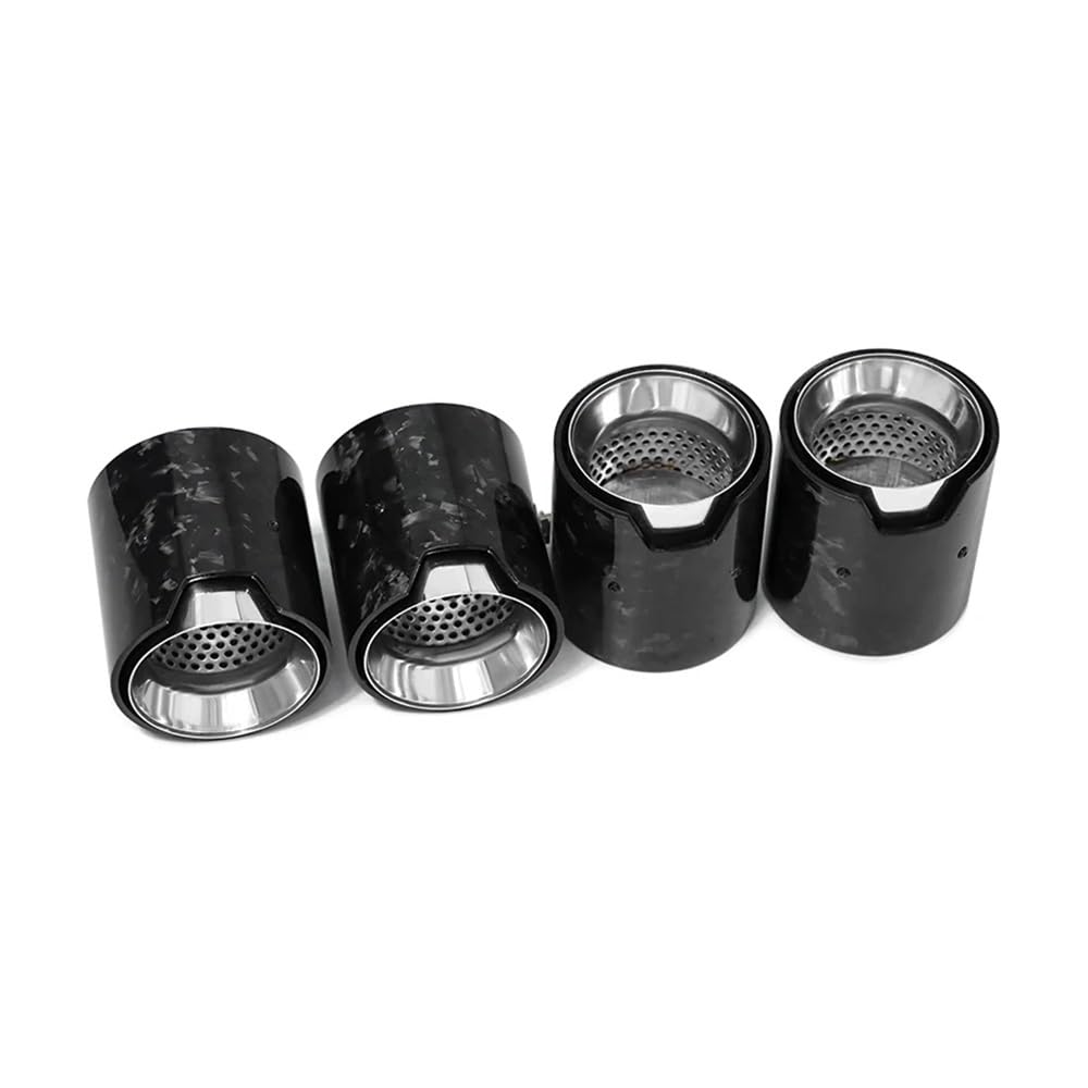 Endrohrblenden Blende Für M2 Für F87 Für M3 Für F80 Für M4 Für F82 Für F83 Auto Schalldämpfer Endrohr Upgrade Auspuff Tipps Auto Zubehör(Type a) von Hjiaodq