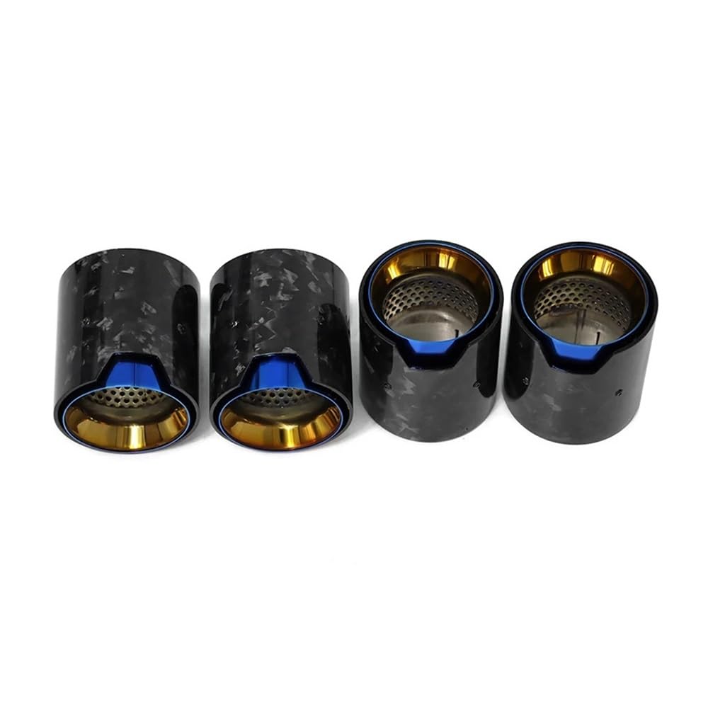 Endrohrblenden Blende Für M2 Für F87 Für M3 Für F80 Für M4 Für F82 Für F83 Auto Schalldämpfer Endrohr Upgrade Auspuff Tipps Auto Zubehör(Type c) von Hjiaodq