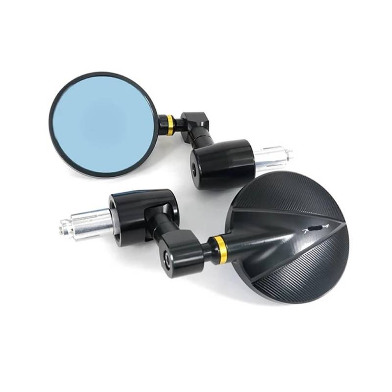 Für A&prilia Für Tuono V4 APRC Für Tuono V4 1100 Für Caponord 1200 2015-2018 Motorrad CNC Rearview Außenspiegel Endspiegel(Type V4 g) von Hjiaodq
