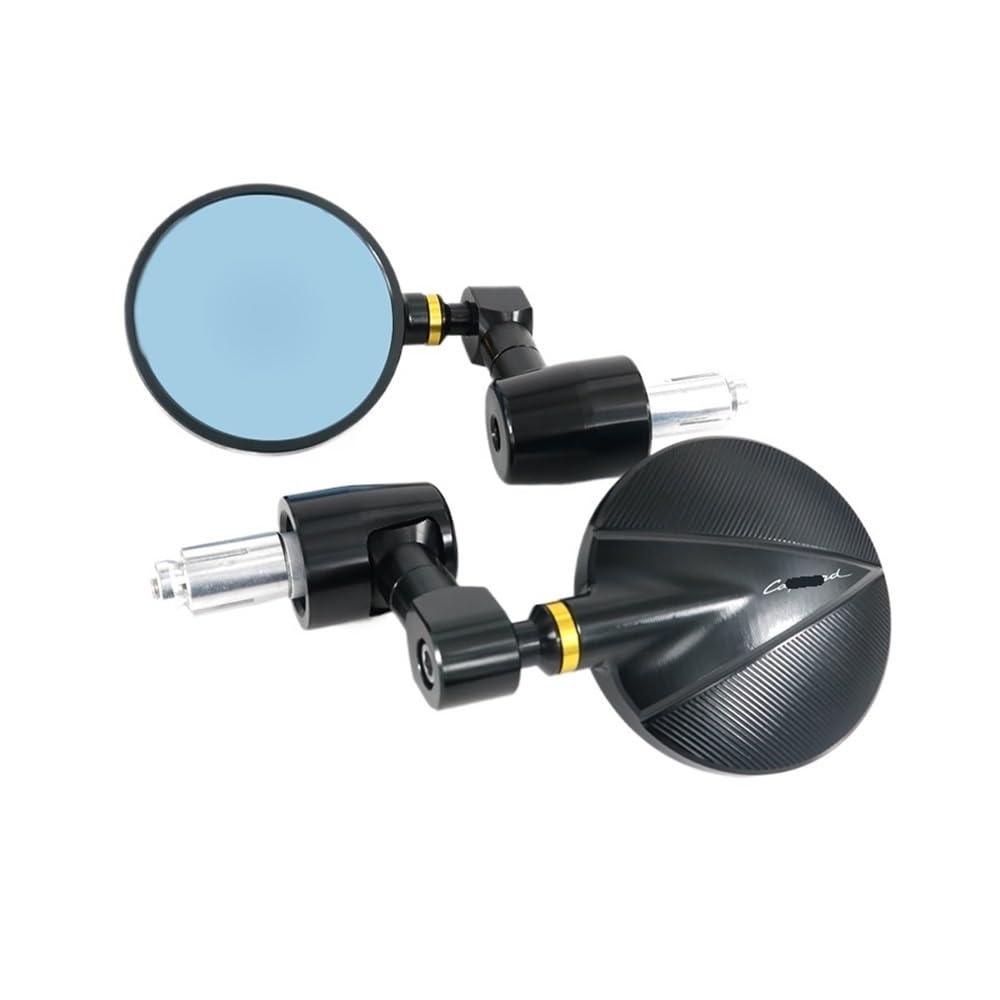 Für A&prilia Für Tuono V4 APRC Für Tuono V4 1100 Für Caponord 1200 2015-2018 Motorrad CNC Rearview Außenspiegel Endspiegel(Type g) von Hjiaodq