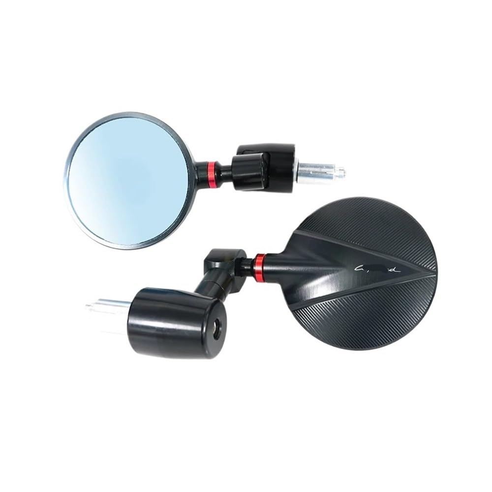 Für A&prilia Für Tuono V4 APRC Für Tuono V4 1100 Für Caponord 1200 2015-2018 Motorrad CNC Rearview Außenspiegel Endspiegel(Type red) von Hjiaodq