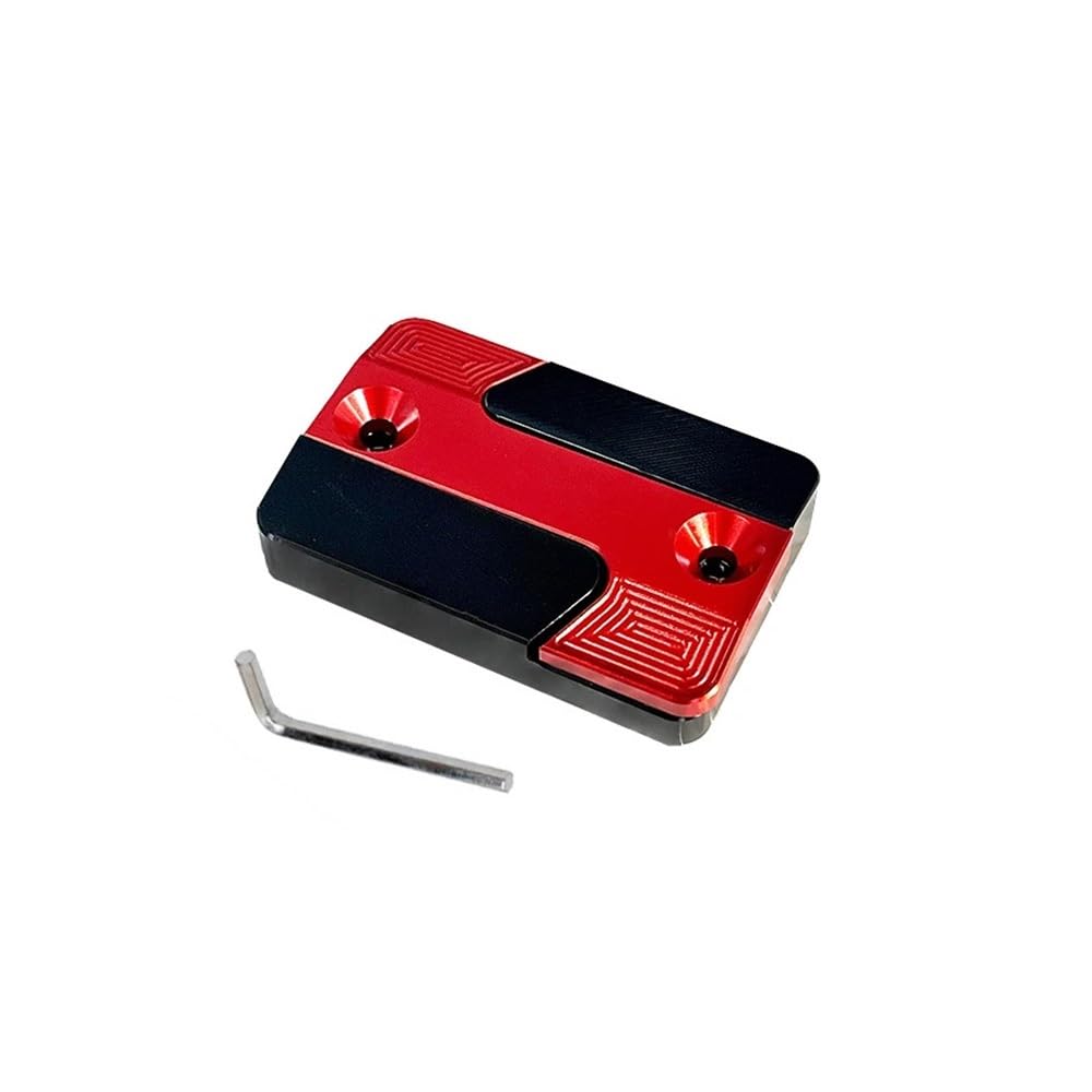 Hinten Schutzabdeckung Für ADV150 Für ADV350 Für ADV160 Für ADV 150 160 350 Motorrad Front Brake Reservoir Flüssigkeit Tank Abdeckung Öl Tasse Kappe(Red1) von Hjiaodq