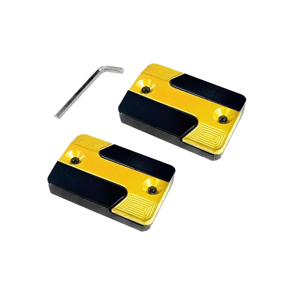 Hinten Schutzabdeckung Für ADV150 Für ADV350 Für ADV160 Für ADV 150 160 350 Motorrad Front Brake Reservoir Flüssigkeit Tank Abdeckung Öl Tasse Kappe(Yellow2) von Hjiaodq