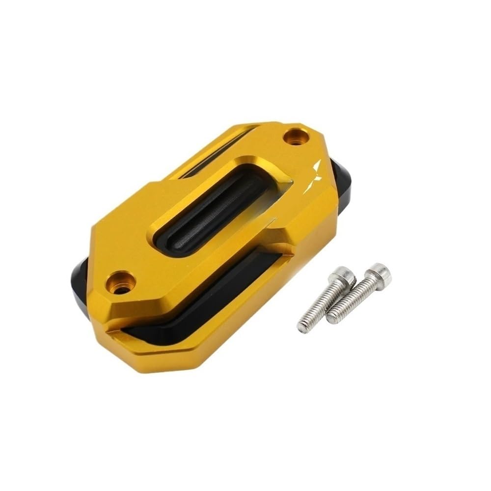 Hinten Schutzabdeckung Für CRF 1000L 1100L Für X-ADV 300 750 Motorradzu Behör Vorderrad Brem Skupplung Szylinder Flüssig Keitsbe Hälter Abdeckung Tanköl Becher Kappe(YELLOW) von Hjiaodq