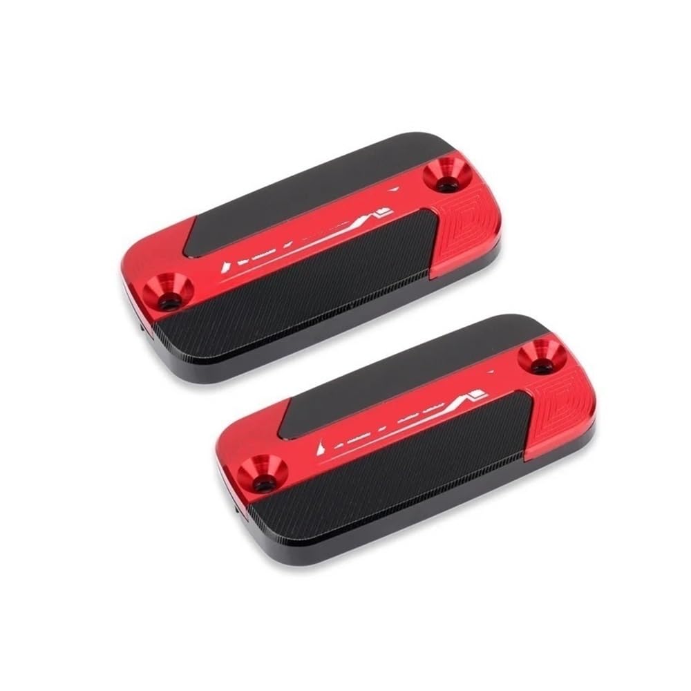 Hinten Schutzabdeckung Für NC750X Für NC750S Für NC 750X Für NC750S 2012-2023 Crosstourer Motorräder CNC Front Brake Reservoir Flüssigkeit Tank Abdeckung Öl Tasse Kappe(RED2) von Hjiaodq