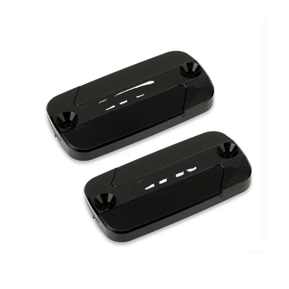 Hinten Schutzabdeckung Für VFR 800 Für VFR800 Für VFR800X Für VFR800F Motorräder CNC Front Brake Reservoir Flüssigkeit Tank Abdeckung Öl Tasse Kappe(Black) von Hjiaodq