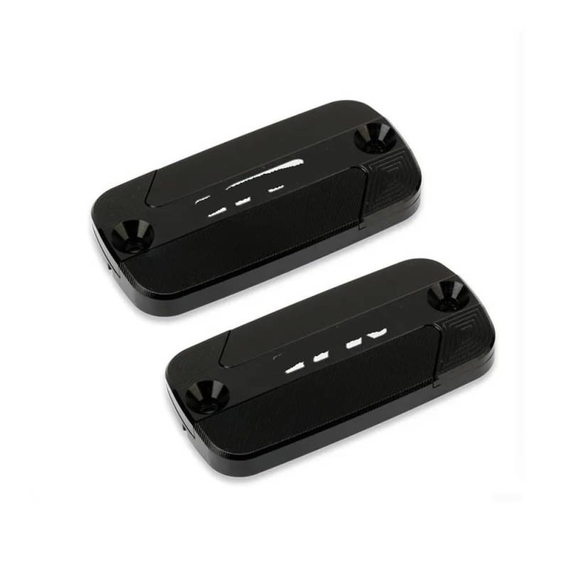 Hinten Schutzabdeckung Für VFR 800 Für VFR800 Für VFR800X Für VFR800F Motorräder CNC Front Brake Reservoir Flüssigkeit Tank Abdeckung Öl Tasse Kappe(Black) von Hjiaodq