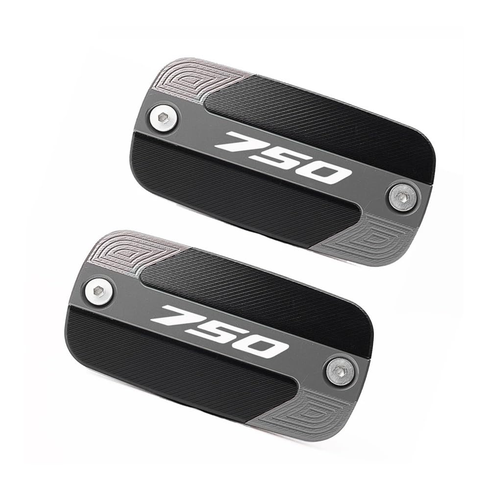 Hinten Schutzabdeckung Für XADV 750 Für X-ADV750 Für F&ORZA 750 Für NSS750 Für CB750 Motorrad CNC Front Bremszylinder Flüssigkeit Reservoir Abdeckung Tankdeckel(Titanium) von Hjiaodq