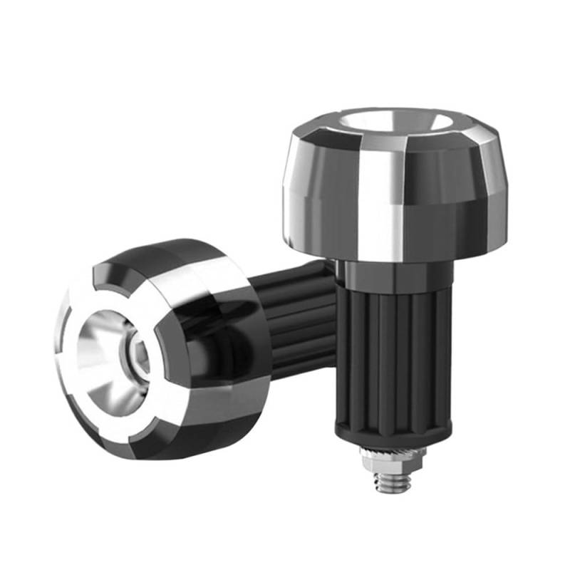 Hjiaodq 2 Stücke 7/8 "22mm Motorrad Aluminium Lenker Ausgewogene Griff Bar End Gewichte Griffe Kappe Lenkerstopfen Ende von Hjiaodq