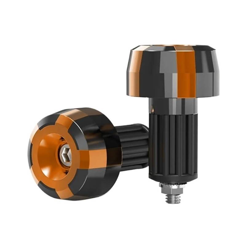 Hjiaodq 2 Stücke 7/8 "22mm Motorrad Aluminium Lenker Ausgewogene Griff Bar End Gewichte Griffe Kappe Lenkerstopfen Ende von Hjiaodq