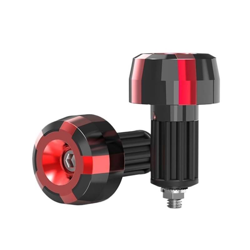 Hjiaodq 2 Stücke 7/8 "22mm Motorrad Aluminium Lenker Ausgewogene Griff Bar End Gewichte Griffe Kappe Lenkerstopfen Ende von Hjiaodq