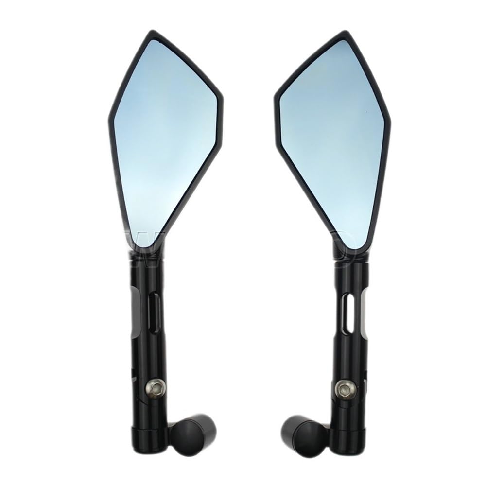 Motorrad Aluminium Rearview Außenspiegel Für Z900 Z1000 Z650 Z125 Z 900 1000 650 125(Black) von Hjiaodq
