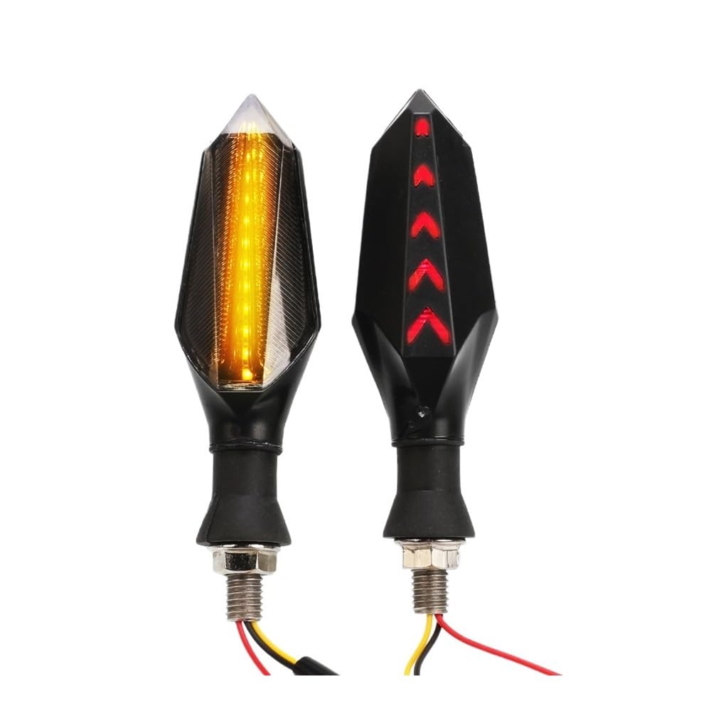 Nummernschildhalterung Für A&PRILIA Motorrad Heck Kennzeichenhalter Und(1 Pair Yellow-red) von Hjiaodq