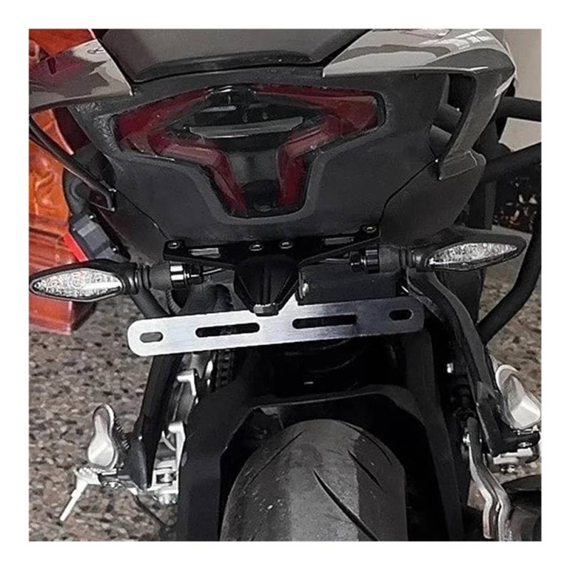 Nummernschildhalterung Für C&FMOTO Für 450SR 2022-2023 Motorrad Zubehör Kennzeichen Halter Schwanz Ordentlich von Hjiaodq