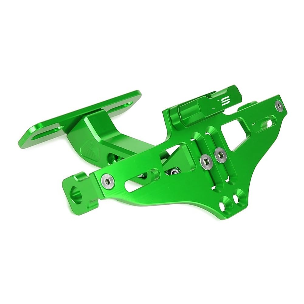 Nummernschildhalterung Für F650GS Moto Parts Heck-Kennzeichenhalter Hinten Mit Licht(Green) von Hjiaodq