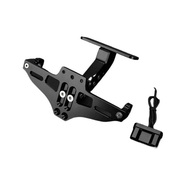 Nummernschildhalterung Für F650GS Moto Parts Tail Tidy Hinterer Kennzeichenhalter Mit Licht(Black) von Hjiaodq