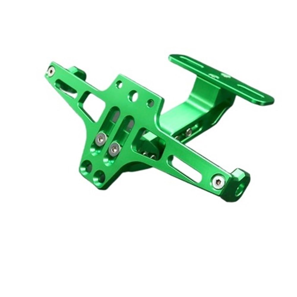 Nummernschildhalterung Für Motorrad Hinten Kennzeichen Montieren Halter Lichter Aluminium Legierung Halterung(Type 5) von Hjiaodq