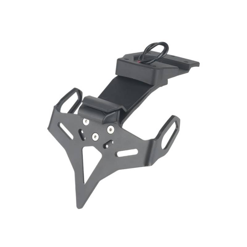 Nummernschildhalterung Für Motorrad Licht Hinten Kurzen Schwanz Kennzeichen Halter Reitstock Halterung Kit von Hjiaodq