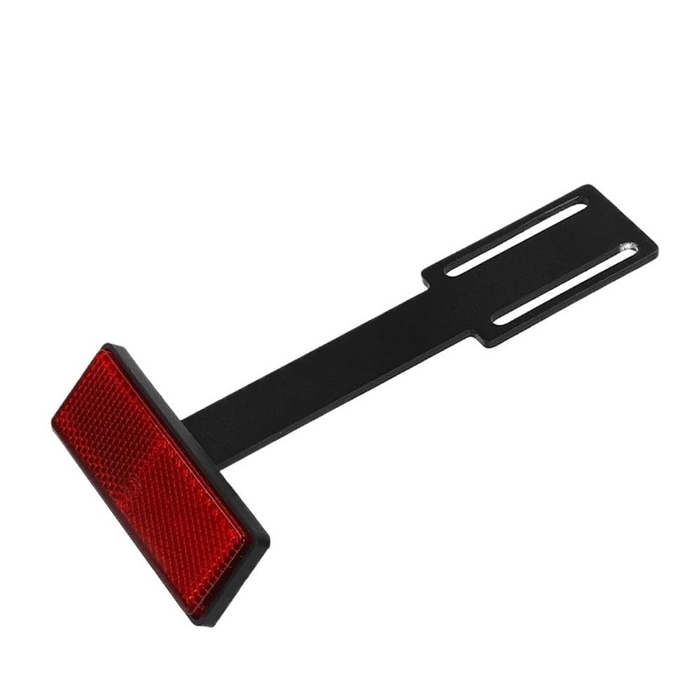 Nummernschildhalterung Für T&RANSALP Einstellbare Hinten Schwanz Ordentlich Kennzeichen Halter Halterung Licht(Black) von Hjiaodq